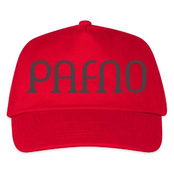 Pafno Boysname - Kids’ Baseball Cap - red - Front