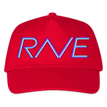 Rave-Ligatur - Kinder Basecap - Rot - Vorne