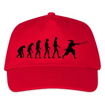 iaido evolution - Kinder Basecap - Rot - Vorne
