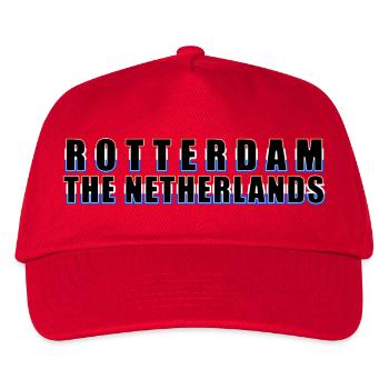 rotterdam europe - the netherlands - Kids’ Baseball Cap - red - Front