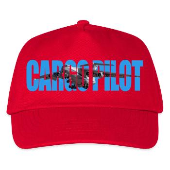 Cargo pilot IL-76 - Kids’ Baseball Cap - red - Front