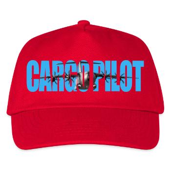 Cargo pilot A-400 - Kids’ Baseball Cap - red - Front