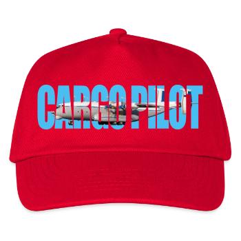 Cargo pilot An-22 - Kids’ Baseball Cap - red - Front