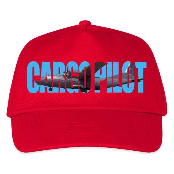 Cargo pilot An-12 - Kids’ Baseball Cap - red - Front