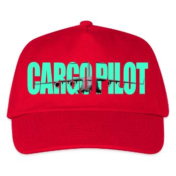 Cargo pilot C-17 - Kids’ Baseball Cap - red - Front