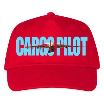Cargo pilot An-225 - Kids’ Baseball Cap - red - Front