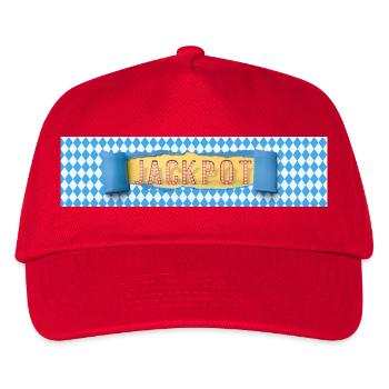 Jackpot Rétro Banner Style Vintage - Casquette de baseball Enfant - rouge - Devant