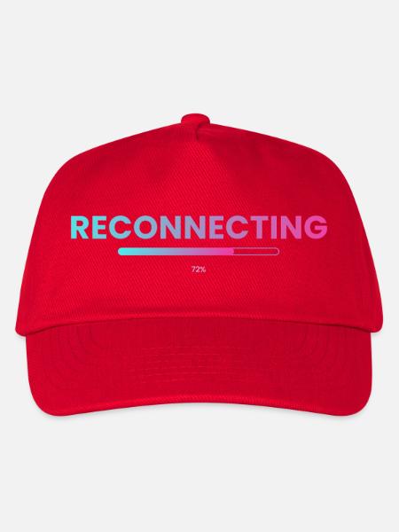 Dial Tone - Reconnecting 72% - Kinder Basecap - Rot
