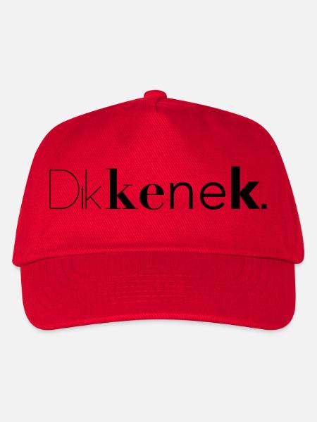 dikkenek - Casquette de baseball Enfant - rouge
