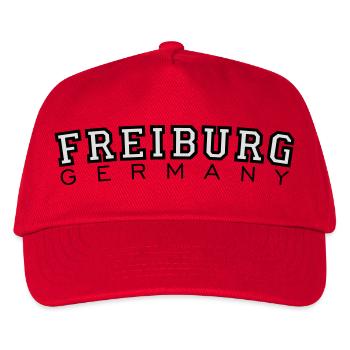 Freiburg Germany - Kinder Basecap - Rot - Vorne