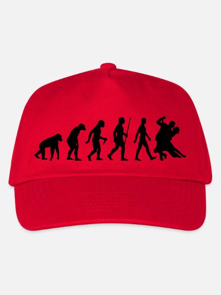 Evolution Tanzen - Kinder Basecap - Rot