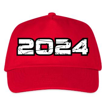 2024 - Kinder Basecap - Rot - Vorne