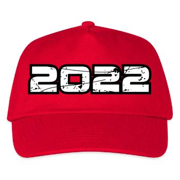 2022 - Kinder Basecap - Rot - Vorne