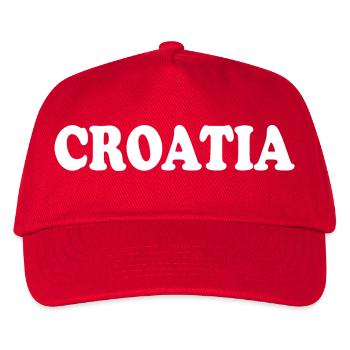 Croatia - Kids’ Baseball Cap - red - Front
