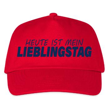 FAVORITE DAY - Kids’ Baseball Cap - red - Front