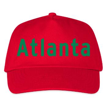 Atlanta - Kinder Basecap - Rot - Vorne
