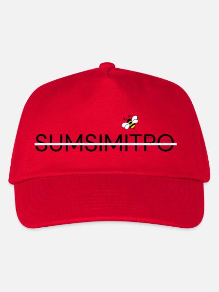 SUMSIMITPO - Kinder Basecap - Rot