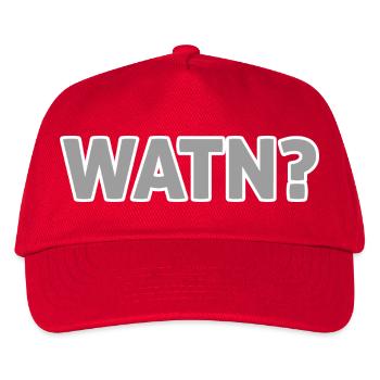 watn - Kinder Basecap - Rot - Vorne