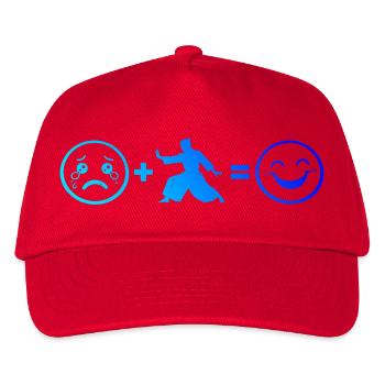 Japanische Kampfkunst Geschenkidee für Weihnachten - Kinder Basecap - Rot - Vorne