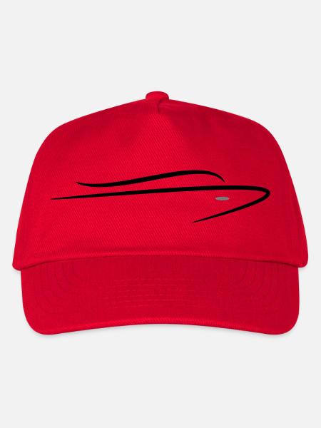 Boat - Kinder Basecap - Rot