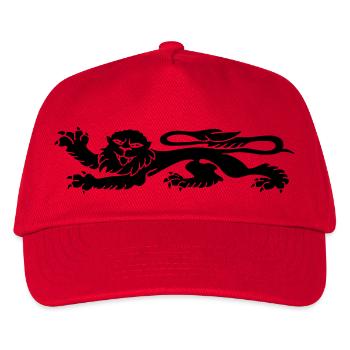 lion - Kids’ Baseball Cap - red - Front