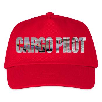 Cargo pilot An-225 - Kids’ Baseball Cap - red - Front