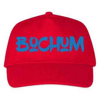 Bochum - Ruhrpott - Ruhr - Pott - Zeche - Kumpel - Kinder Basecap - Rot - Vorne