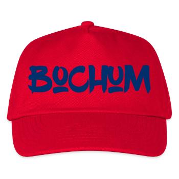 Bochum - Ruhrpott - Ruhr - Pott - Zeche - Kumpel - Kinder Basecap - Rot - Vorne