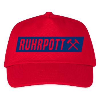 Ruhrpott - Ruhr Pott - Zeche - Zollverein - NRW - Kids’ Baseball Cap - red - Front