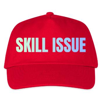 Gradient des problèmes de compétence - Casquette de baseball Enfant - rouge - Devant