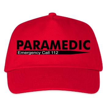 Paramedic Emergency Call 112 - Kids’ Baseball Cap - red - Front