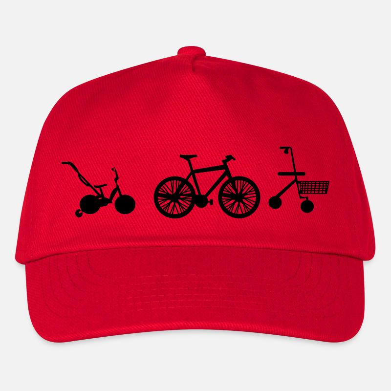 Rad Evolution - Kinder Basecap - Rot