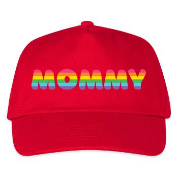 LGBTQ+ Mommy - Kids’ Baseball Cap - red - Front