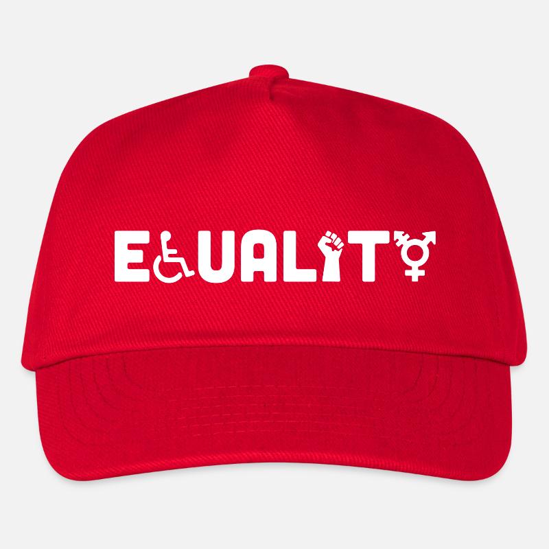 EQUALITY - Kinder Basecap - Rot