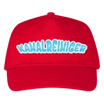 Sewer cleaner as sewer cleaner - Kids’ Baseball Cap - red - Front