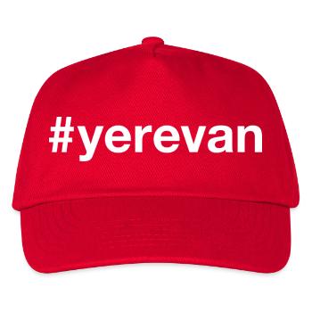 Yerevan Jerewan Armenia Armenien - Kids’ Baseball Cap - red - Front