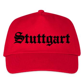 Stuttgart - Kinder Basecap - Rot - Vorne