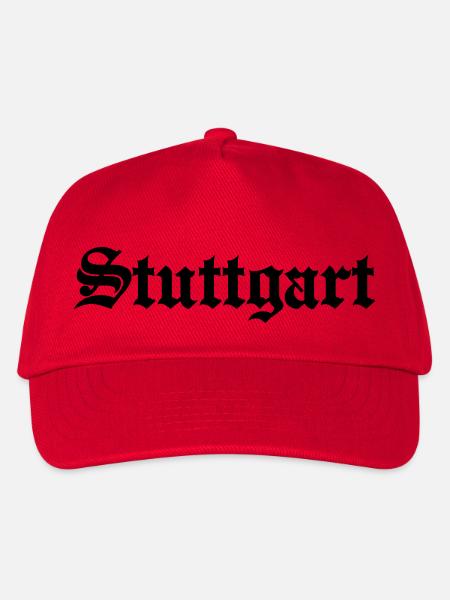 Stuttgart - Kinder Basecap - Rot