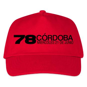 Cordoba 78 par sixnineline - Casquette de baseball Enfant - rouge - Devant