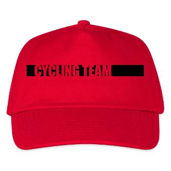 Team Bicycle Competition - Kids’ Baseball Cap - red - Front