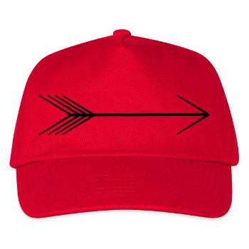 arrow - Kids’ Baseball Cap - red - Front