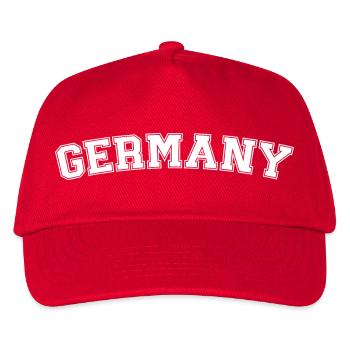 Germany - Kids’ Baseball Cap - red - Front