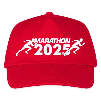 Marathon 2025 - Kids’ Baseball Cap - red - Front