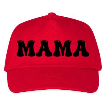 Mama - Beste Mama - Kinder Basecap - Rot - Vorne