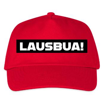 Lausbua - Kids’ Baseball Cap - red - Front