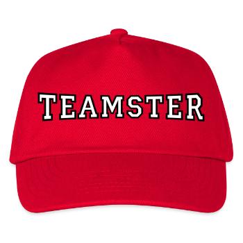Teamster - Kinder Basecap - Rot - Vorne
