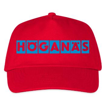 Höganäs Skåne Sky Blue - Kids’ Baseball Cap - red - Front