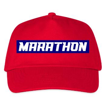 marathon - Kids’ Baseball Cap - red - Front