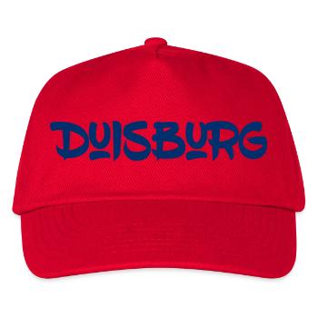 Duisburg - Ruhrpott - NRW - Rhein - Ruhr - Kinder Basecap - Rot - Vorne