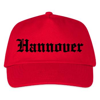 Hannover - Kinder Basecap - Rot - Vorne